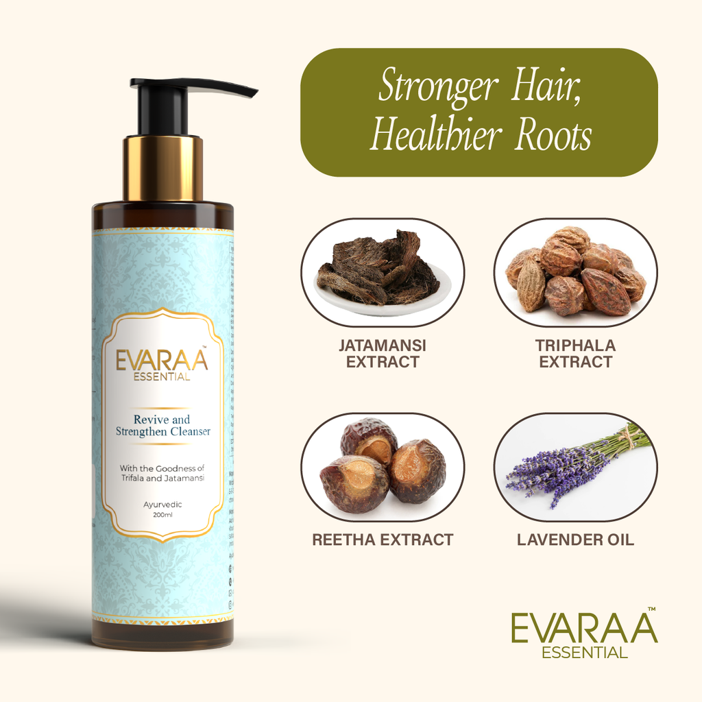 Evaraa Essential Revive & Strengthen Hair Cleanser