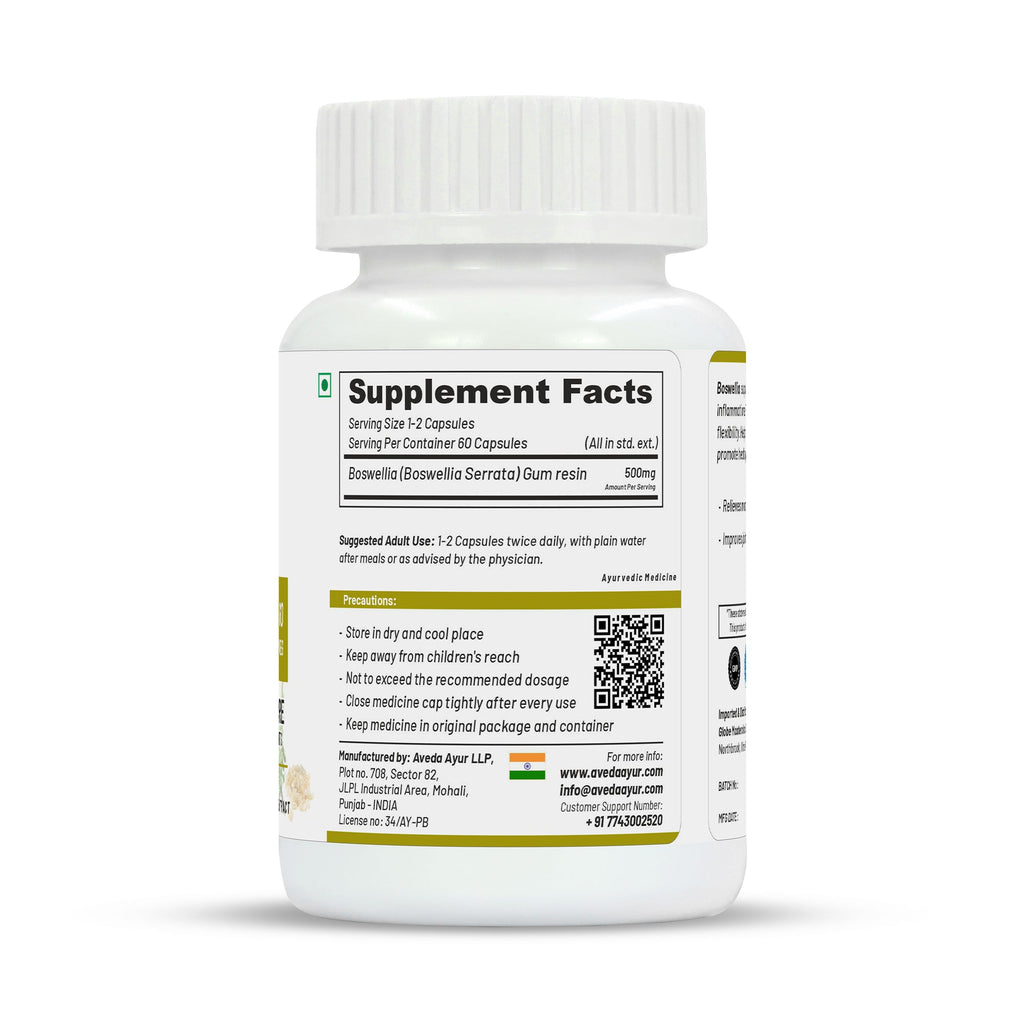 Life Aveda Premium Boswellia Capsules