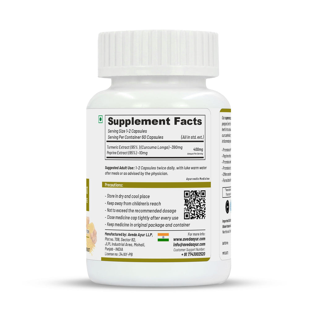 Life Aveda Premium Supreme Curcumin Capsules