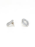 stone stud (white) - Ruby Raang