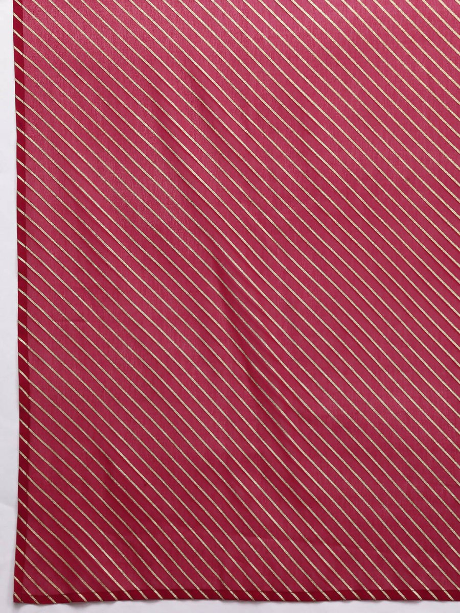 Ahalyaa Women's Traditional wear Kurta Set - Burgundy