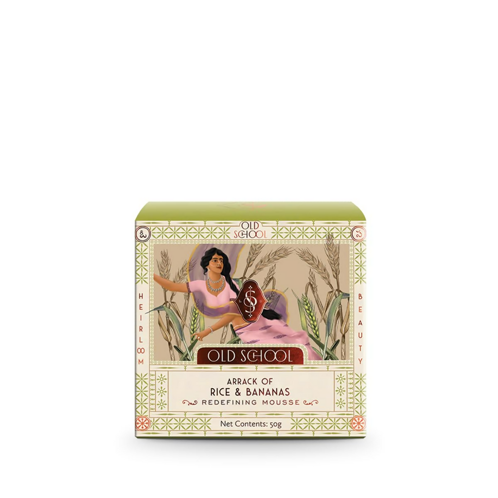Old School Rituals Arrack of Rice & Banana Redefining Mousse Natural Face Moisturize