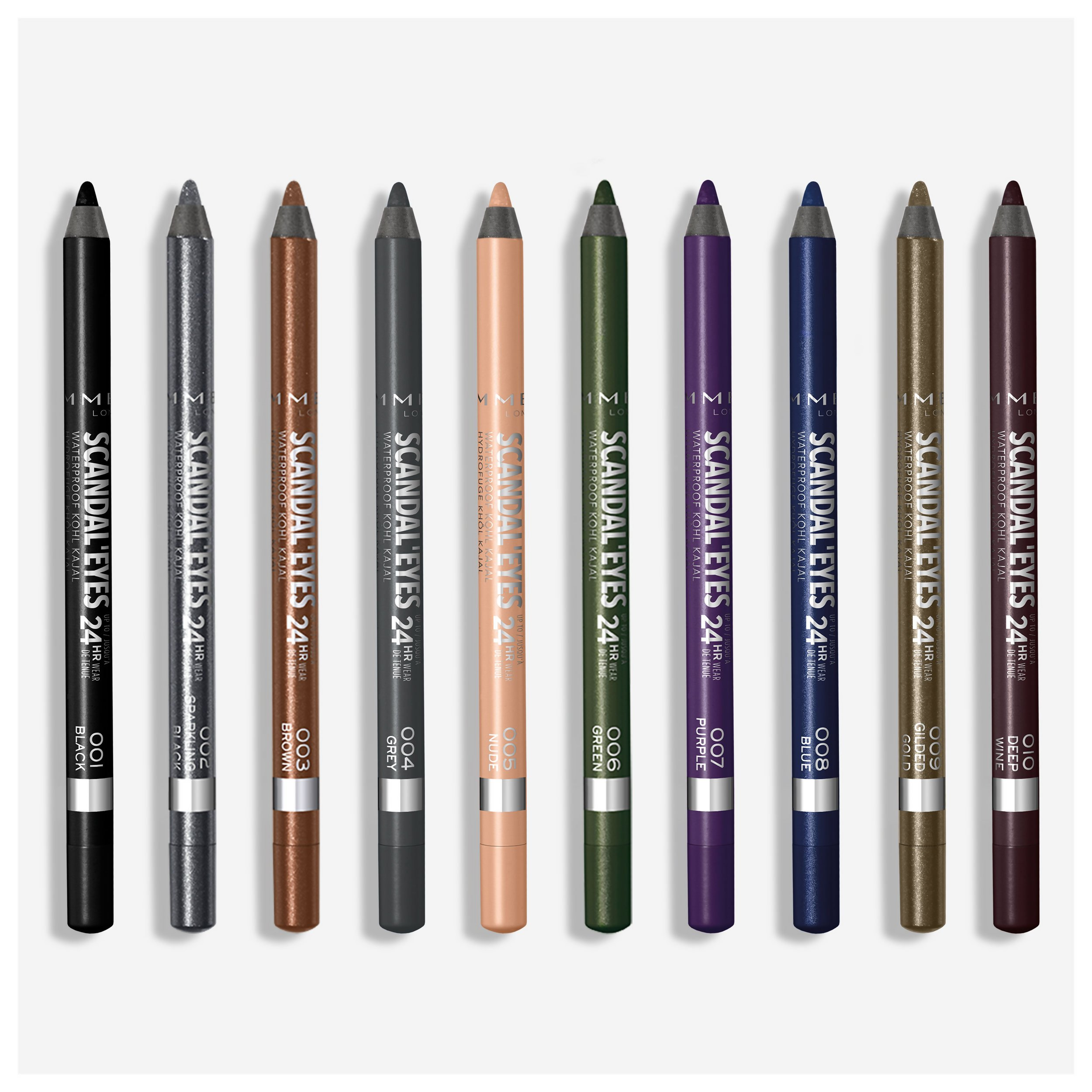 Rimmel London Scandaleyes Waterproof Kohl Kajal Liner - Brown
