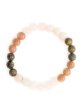 Yellow Citrine Crystal Beads Bracelet - Ruby Raang