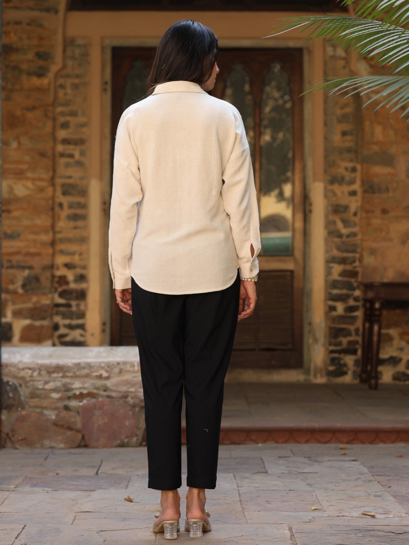 Juniper Women's Rayon Flex Embroidered Women's Shirt