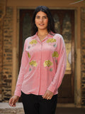 Juniper Women's Rayon Flex Embroidered Women's Shirt