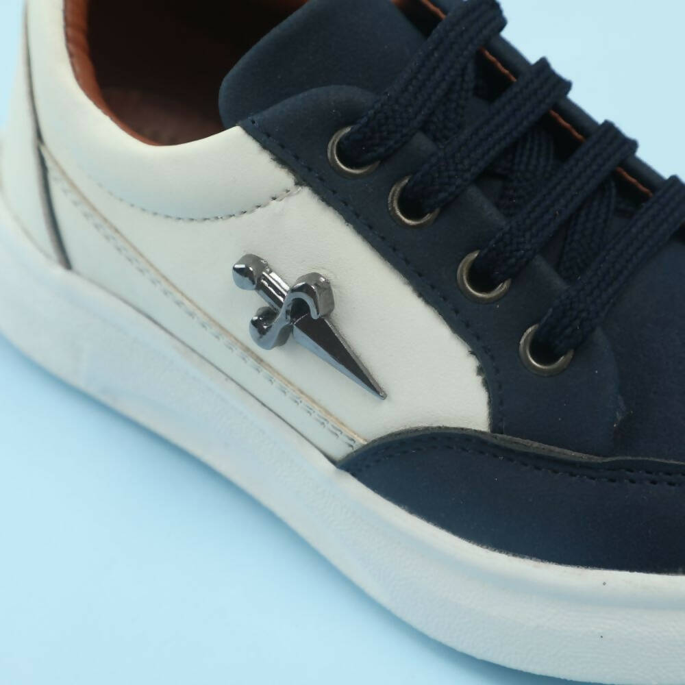 Tiny Bugs Boys Lace Up Casual Shoes - Blue