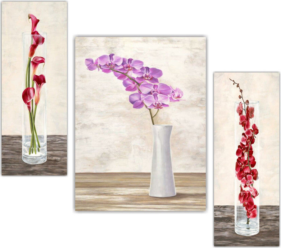 Tehzeeb Creations Set Of 3 Digital Wall Painting