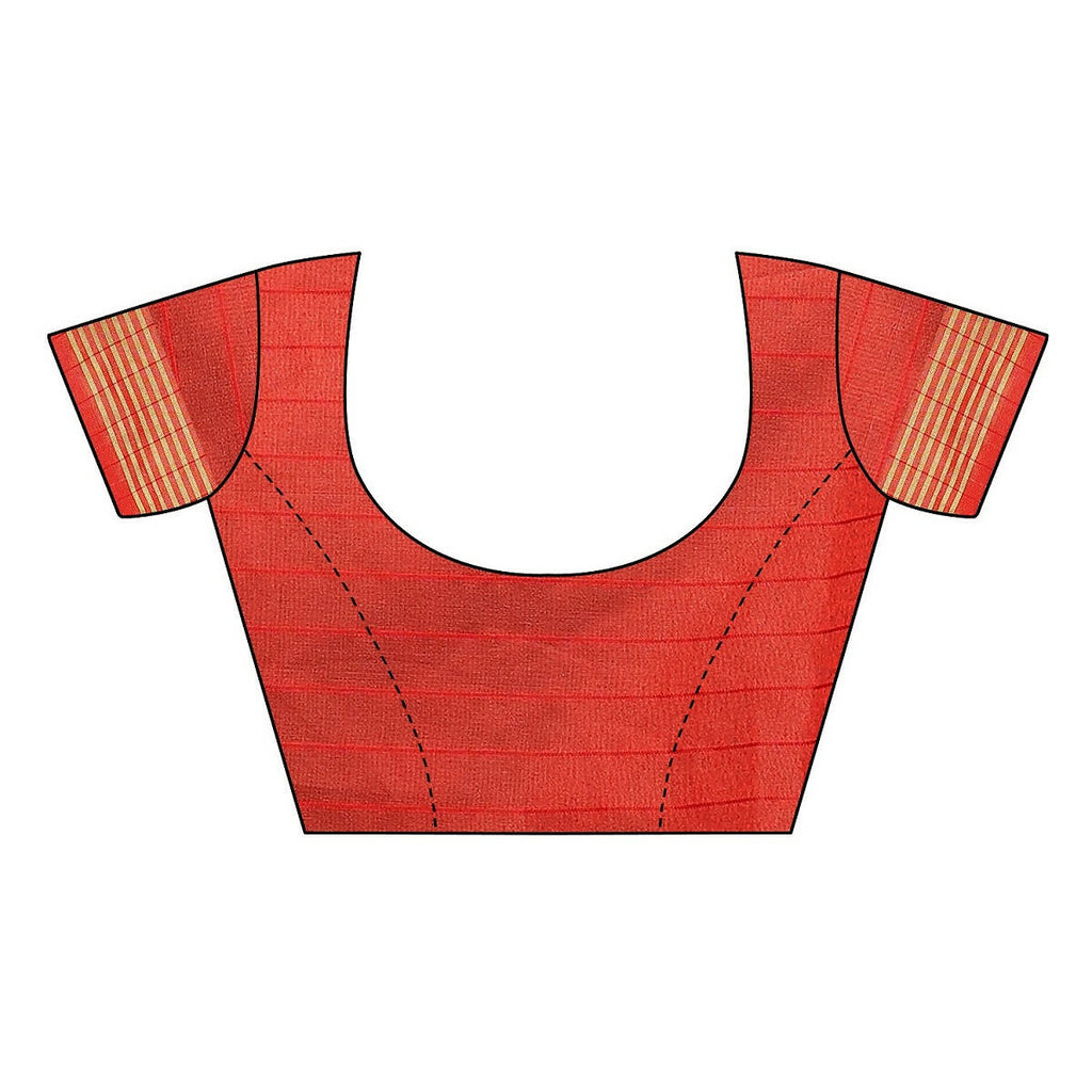 Vamika Chiku Cotton Silk Weaving Saree (MANIPURI CHIKU)