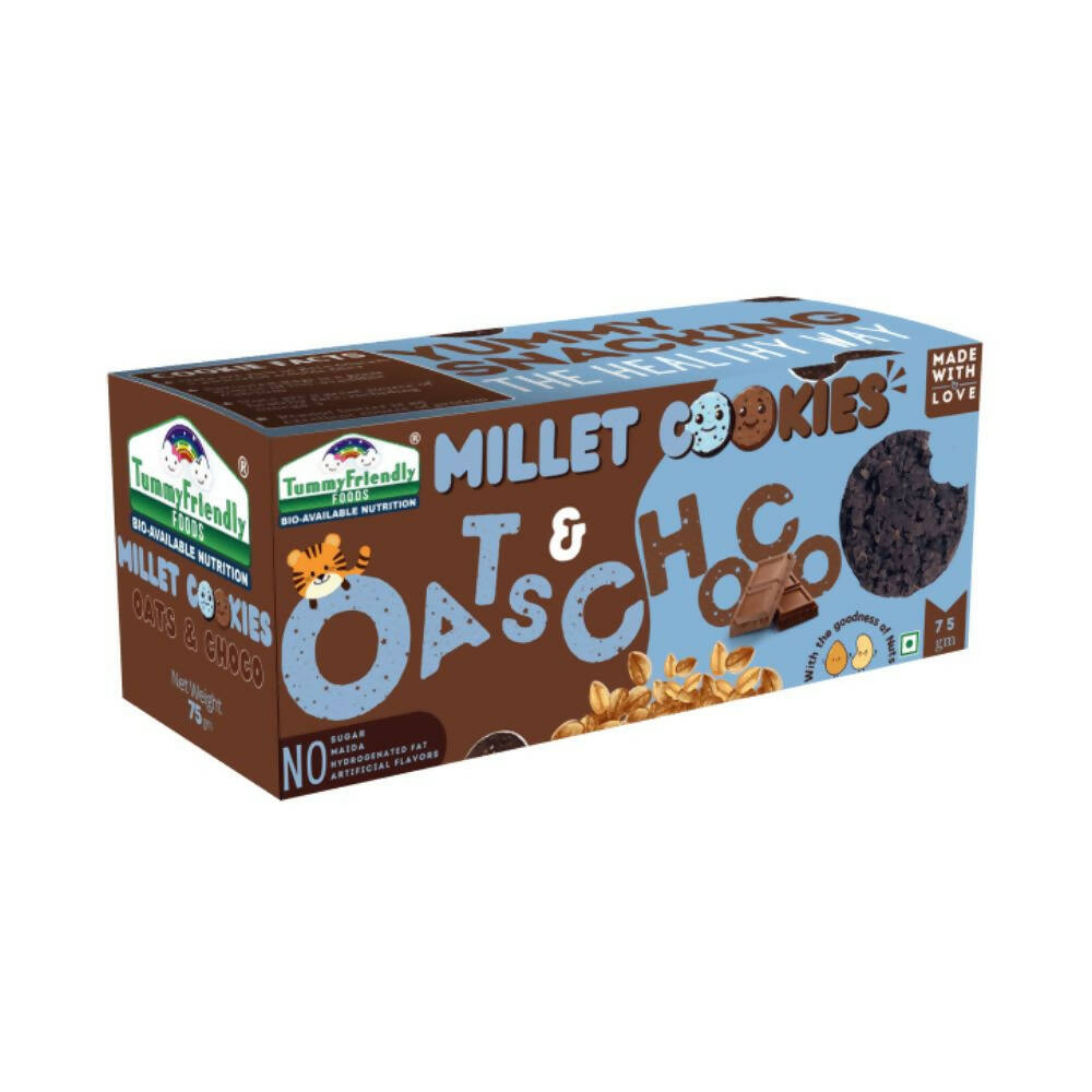 TummyFriendly Foods Oats & Chocolate Millet Cookies