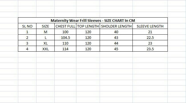 Manet Frill Slevees Maternity Dress Floral Print With Concealed Zipper Nursing Access - Navy