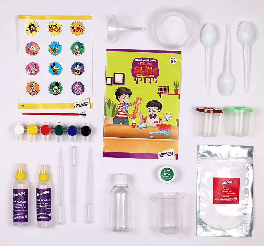 Skoodle Disney Mickey My Crystal Slime Lab