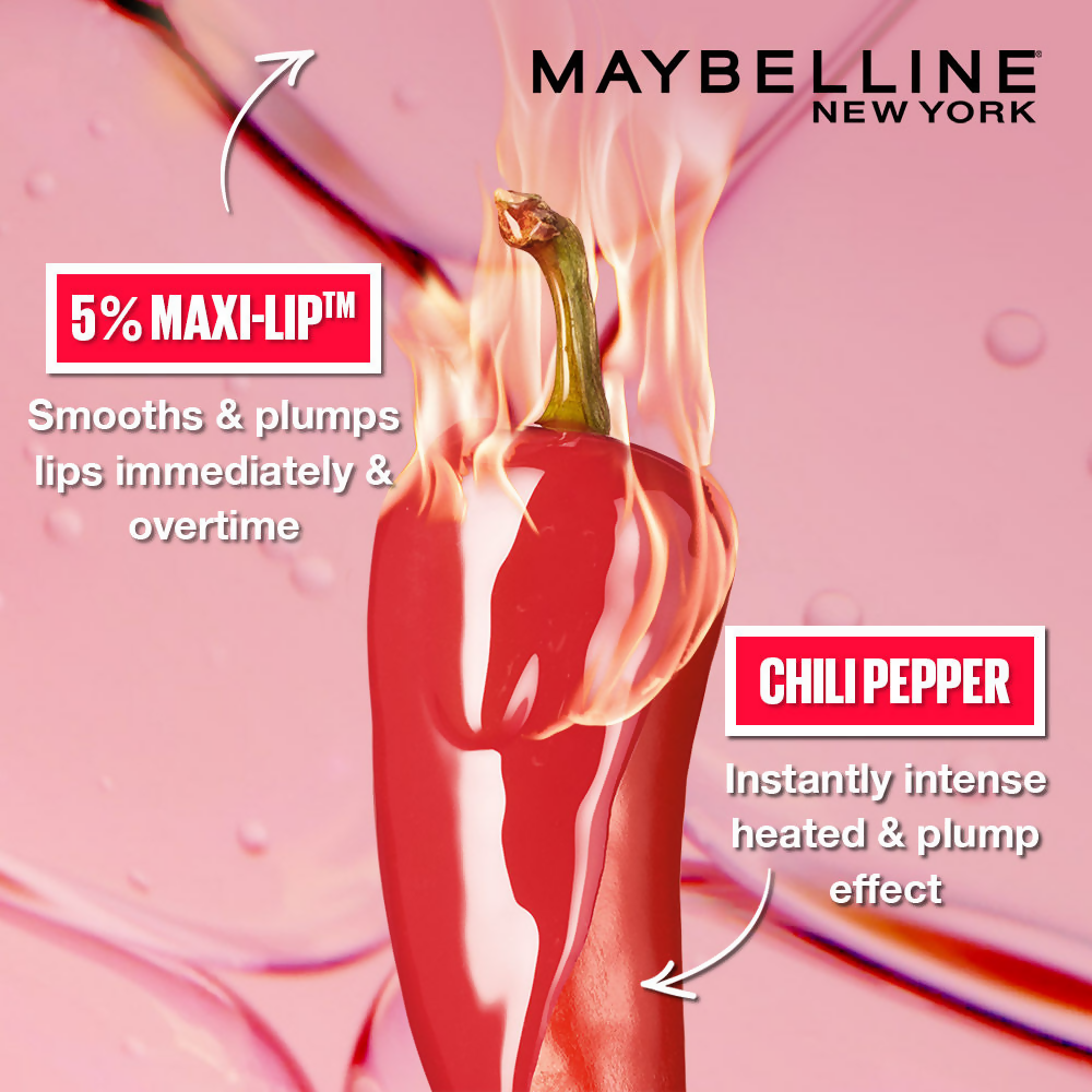 Maybelline New York Lifter Plump - Plumping Lip Gloss - Mauve Bite