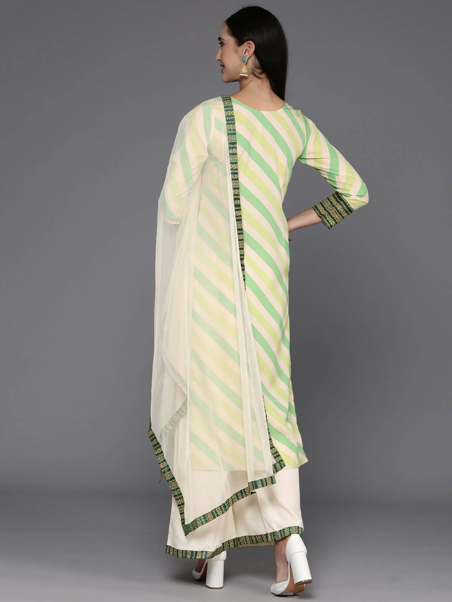 Ahalyaa Women's Traditional wear Kurta Set - Off White