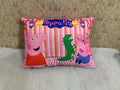 Unique Fashion Microfibre Filled Cushion For Kids - Peppa Pig Pink