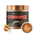 Teacurry Hazelnut Instant Coffee Powder - Arabica Freeze Dried Coffee for Instant Hot & Cold Coffee
