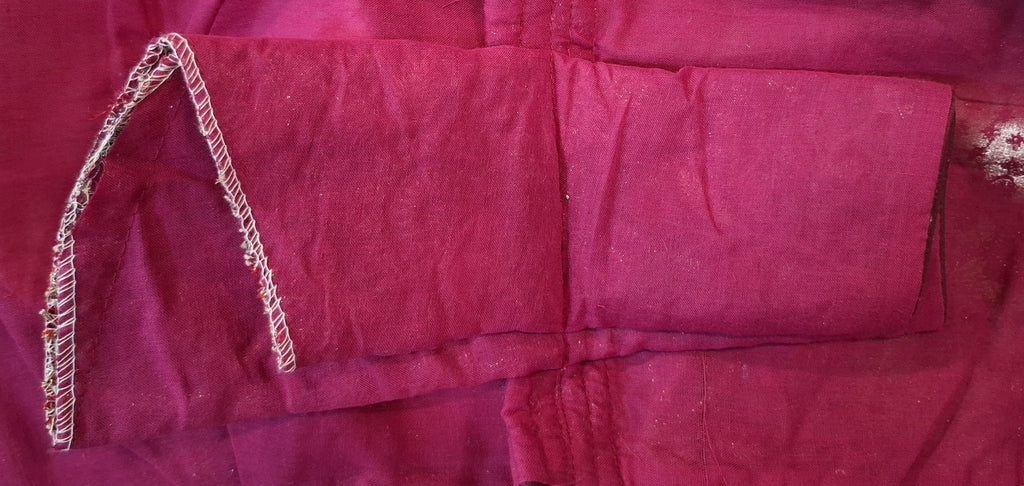 Kia Fashions Wine Georgette Multi Color Emb & Sqn Readymade Blouse