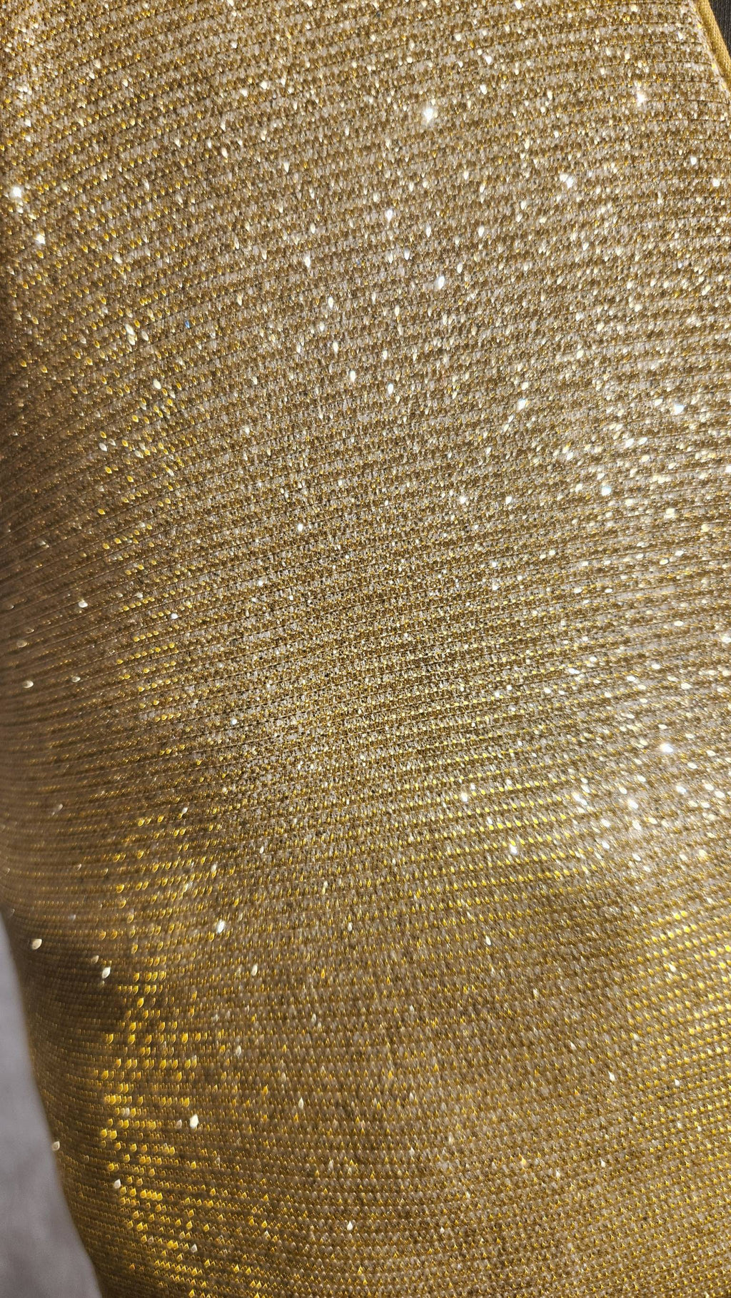 Kia Fashions Gold Lustre Dual Tone Glitter Fabric Readymade Blouse