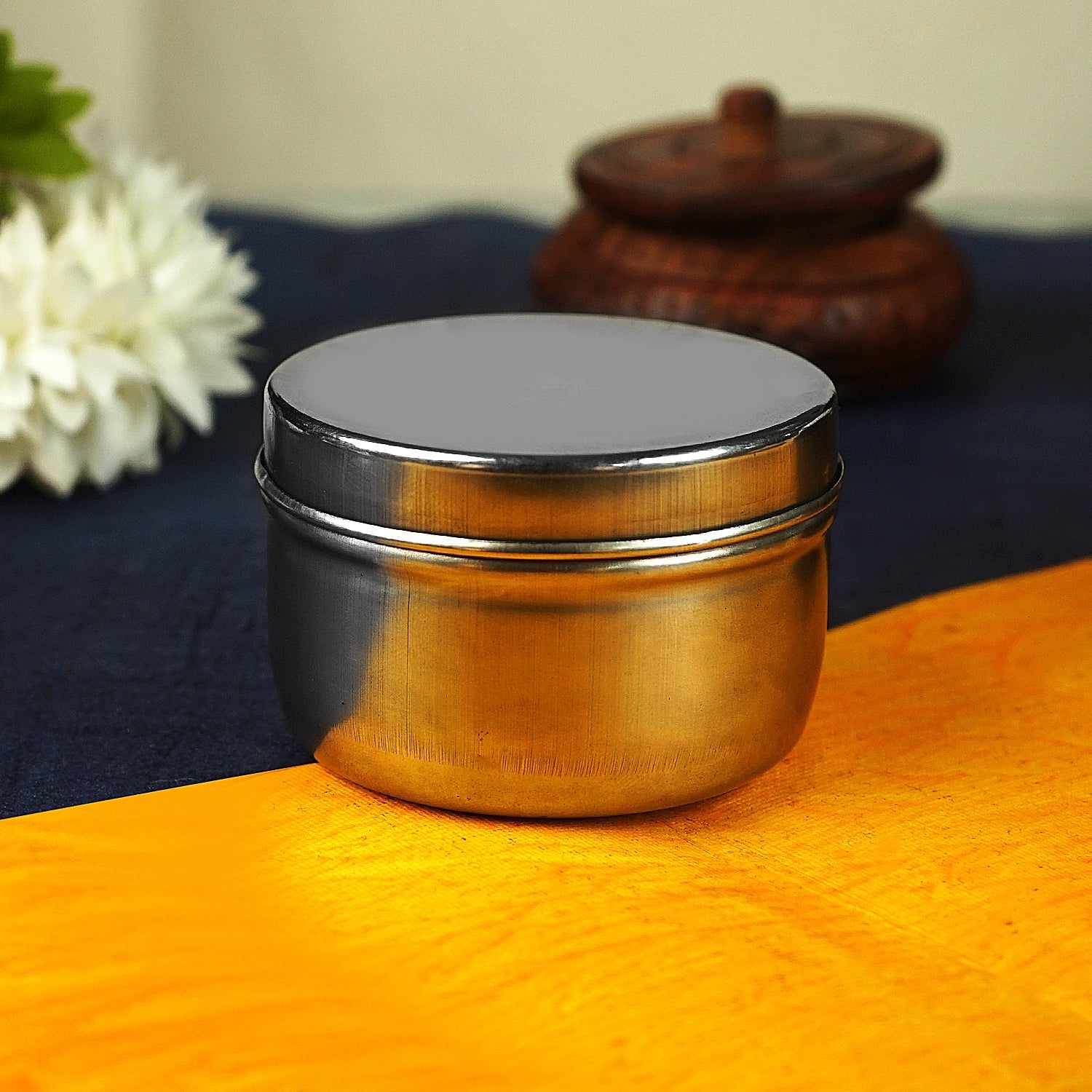 Sri Rudra Steel Jewellary Box Small (SR 01496)