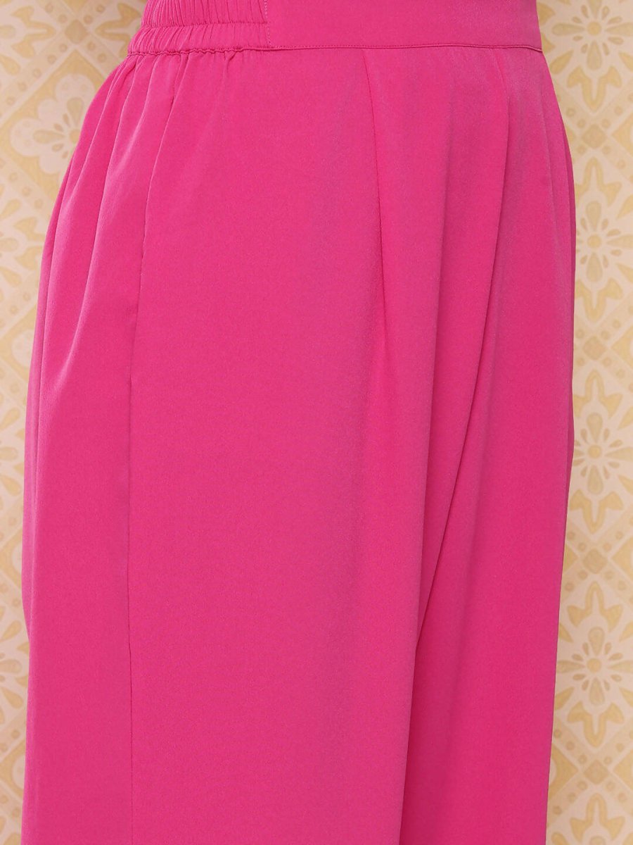 Ahalyaa Women's Traditional wear Kurta Set - Pink