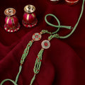 trueBrowns X Voylla Set of Two Beaded Rakhis With Roli Chaawal Pack