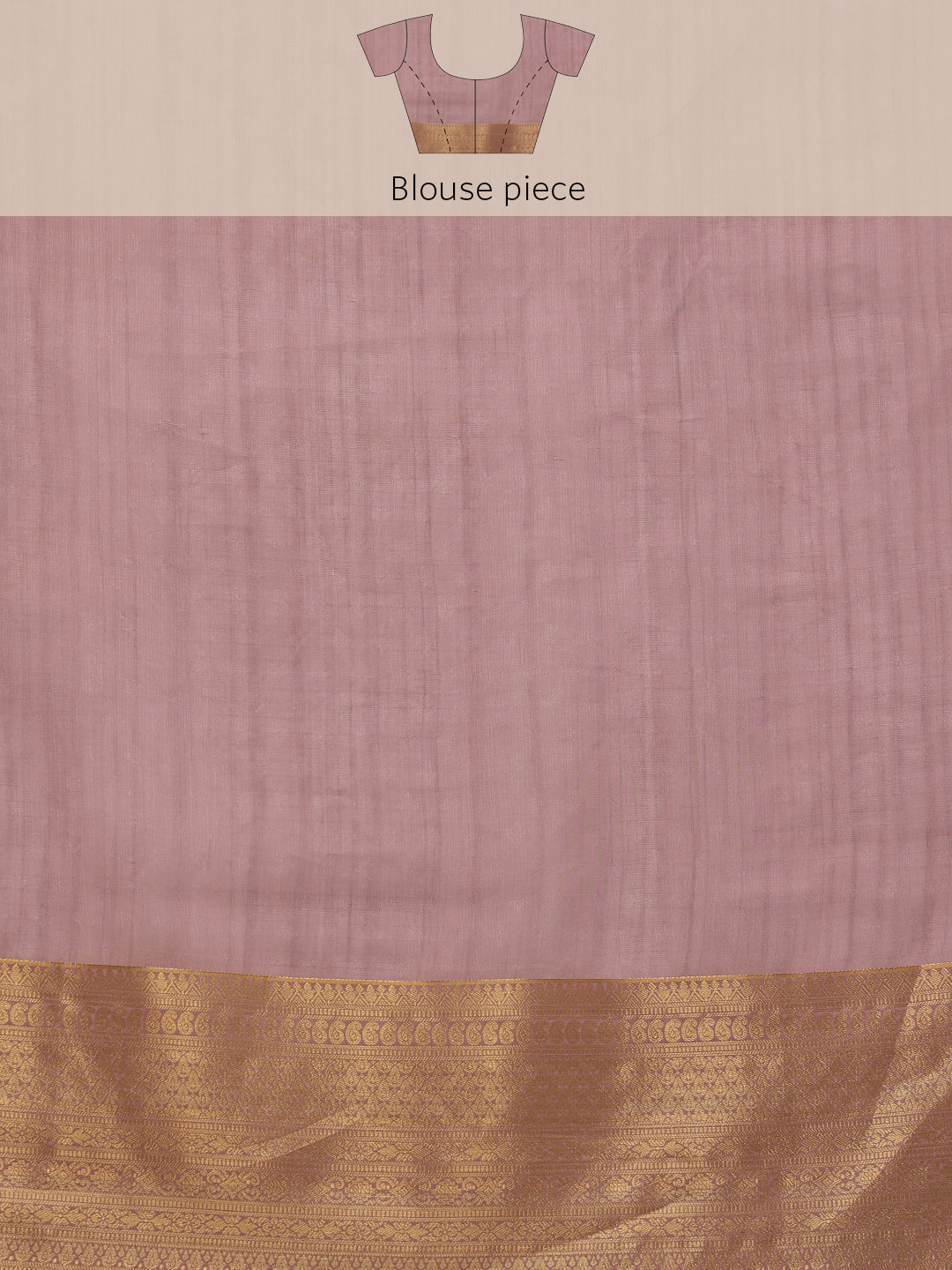 Pink Kota Doria Embroidered Floral Saree with Unstitched Blouse - Hiral Fashion