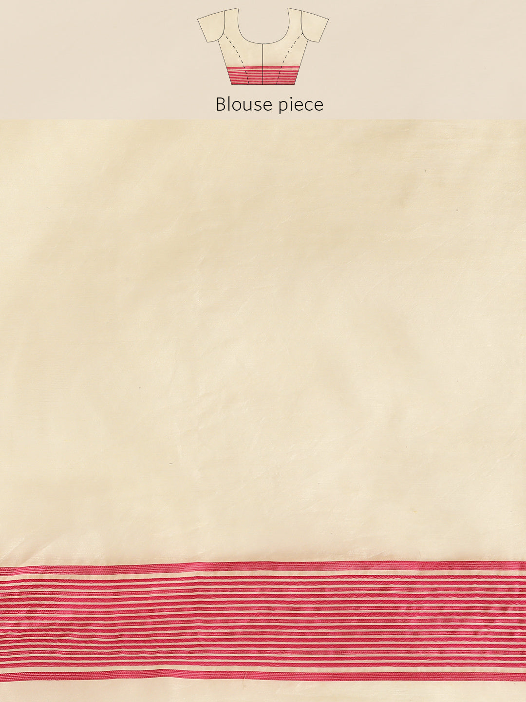 Pink Pure Cotton Woven Zari Design Floral Saree with Unstitched Blouse - Hiral Fashion