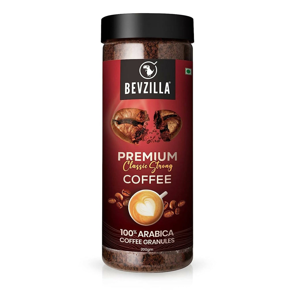 Bevzilla 100% Arabica Instant Classic Strong Coffee Powder