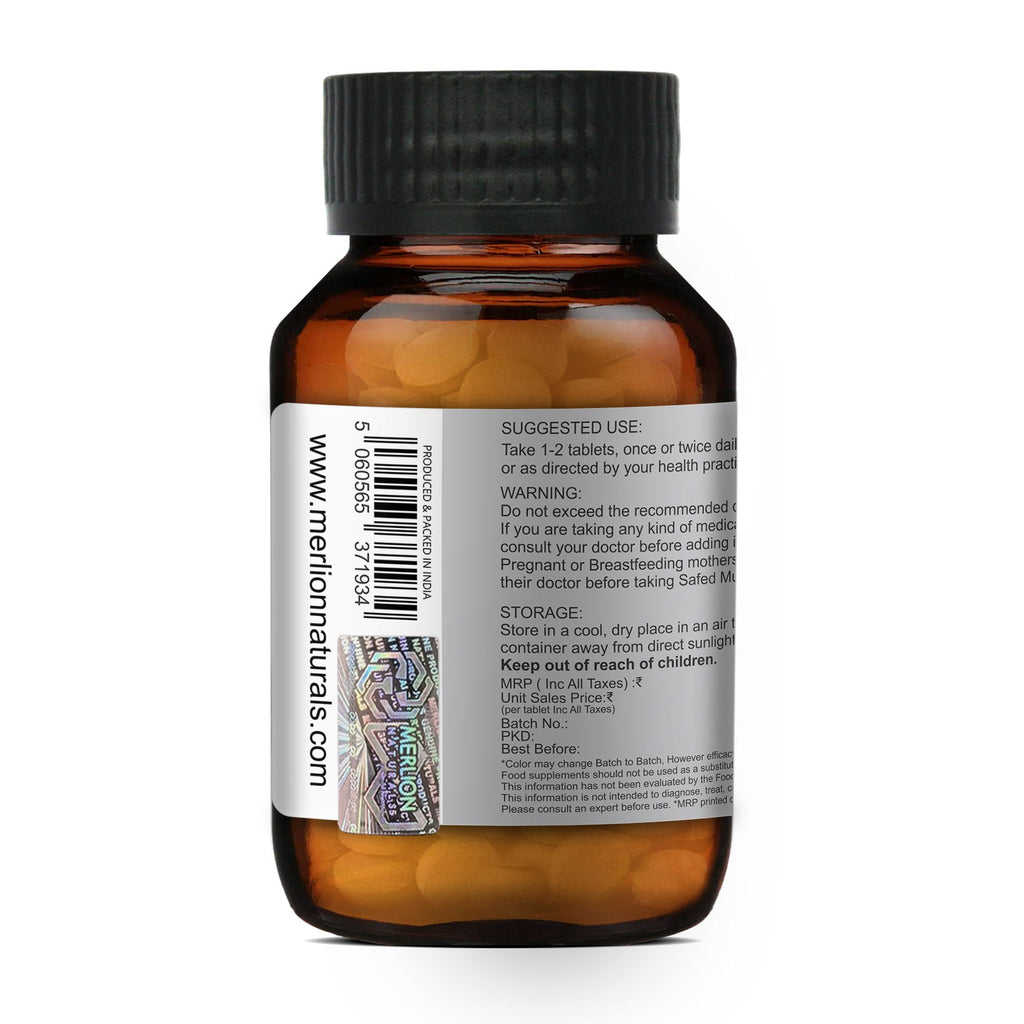 Merlion Naturals Safed Musli 500mg Tablets