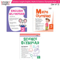 Scholars Insights Olympiad English, Maths and Science Workbooks Grade 5| Set of 3| Ages 10 - 12 Year