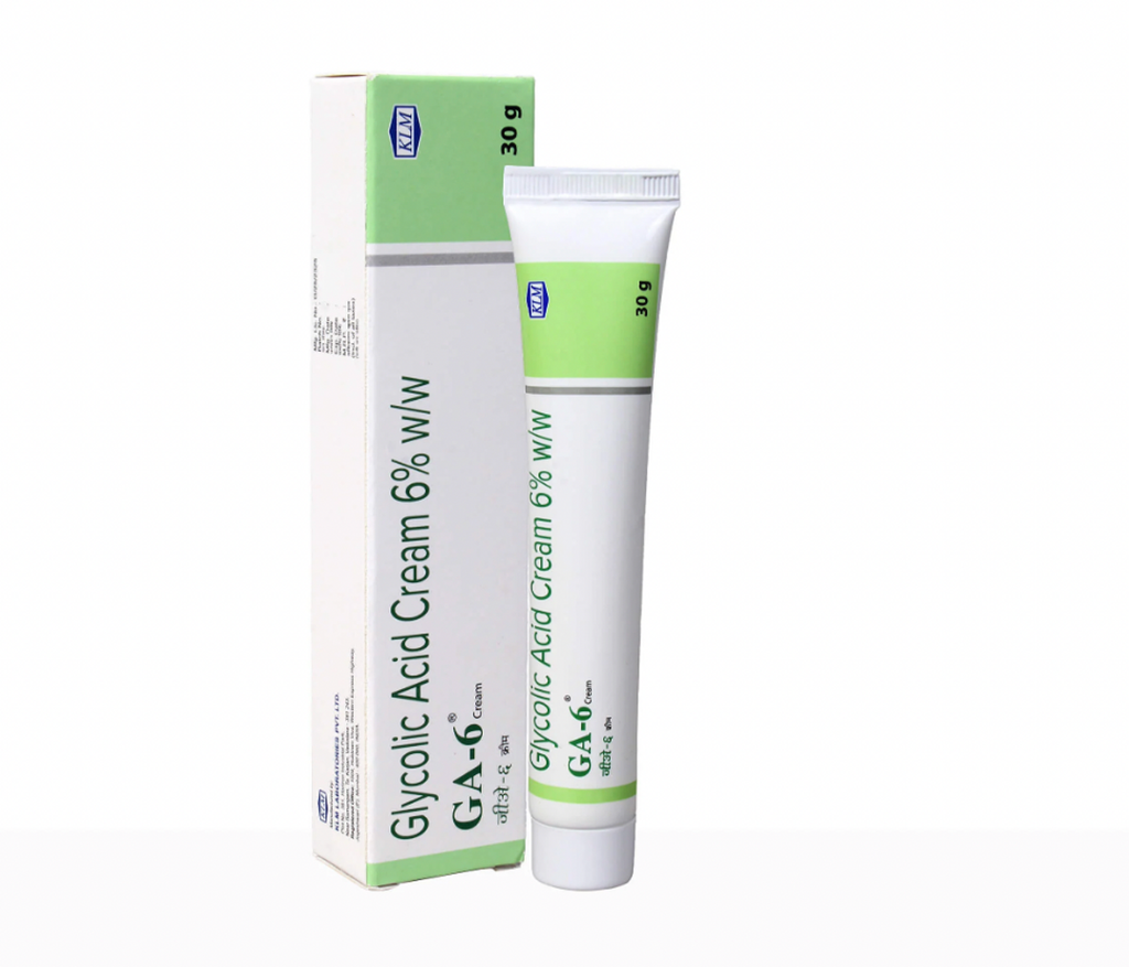 Glycolic Acid Cream 6% - Exfoliation & Pigmentation