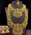 Jewel City Elegant South Indian Bridal Jewelry Set with Layered Necklace and Traditional Accessories