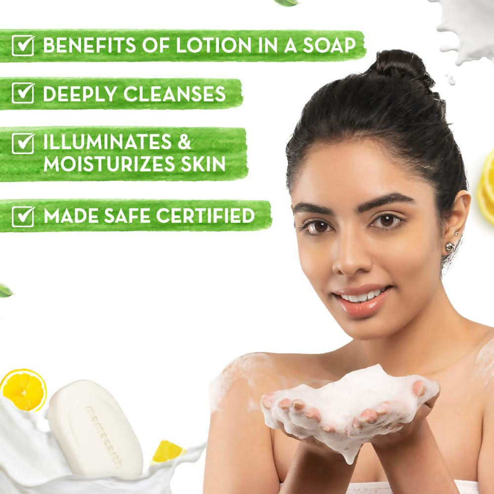 Mamaearth Vitamin C Moisturizing Lotion Soap (Buy 3 Get 1 Free)