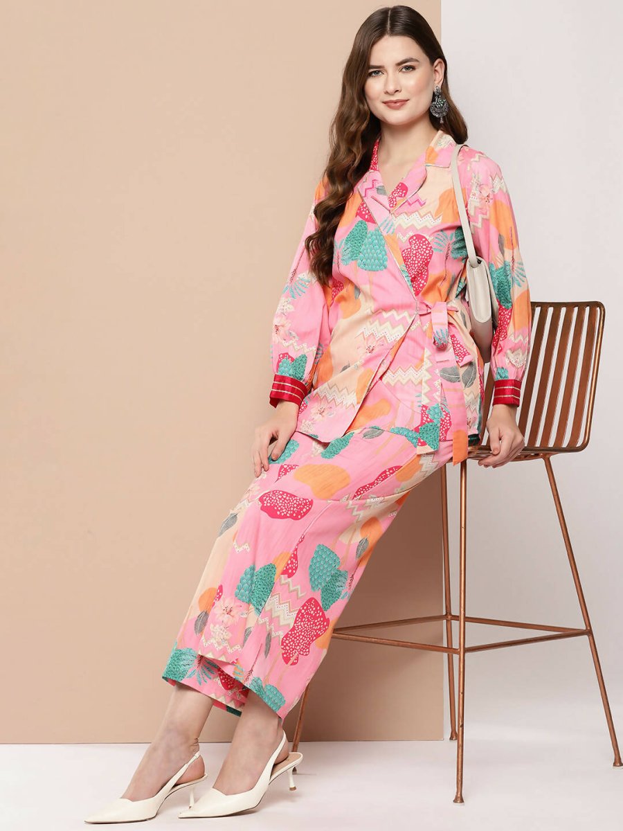 Ahalyaa Women's Traditional Wear Co-ods - Multi
