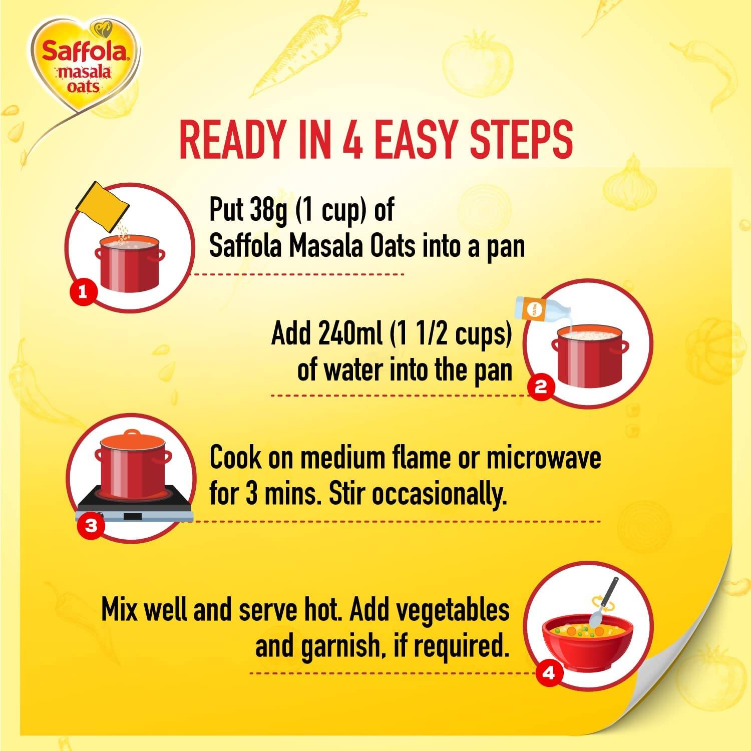 Saffola Masala Oats Classic Masala