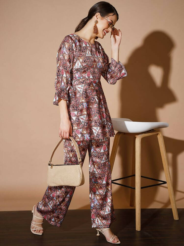 Myshka Women Multi Printed Co-Ords