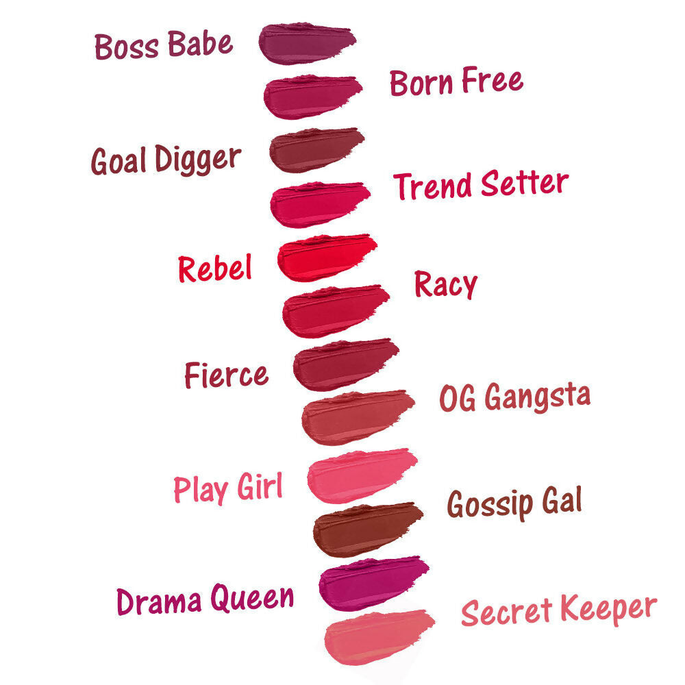 Jaquline USA Stay With Me Matte Liquid Lipstick - Secret Keeper