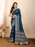 Vedant Vastram Maslin Dola Silk Kanjeevaram Silk Saree - Morpich