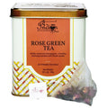 The Indian Chai - Rose Green Tea 30 Pyramid Tea Bags