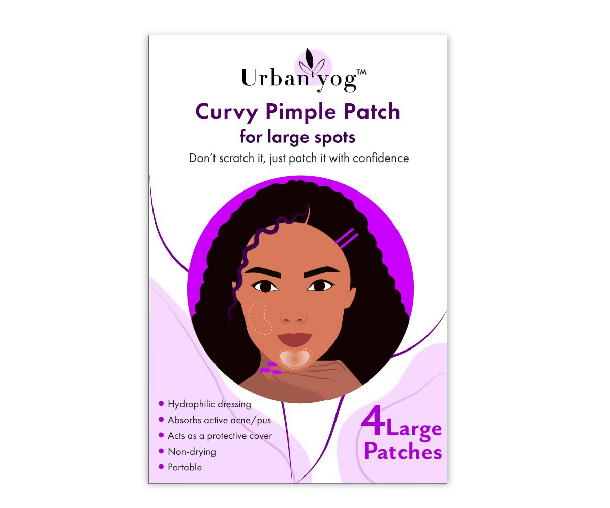 Urban Yog Acne Pimple Patch - Invisible Facial Stickers Cover With 100% Hydrocolloid