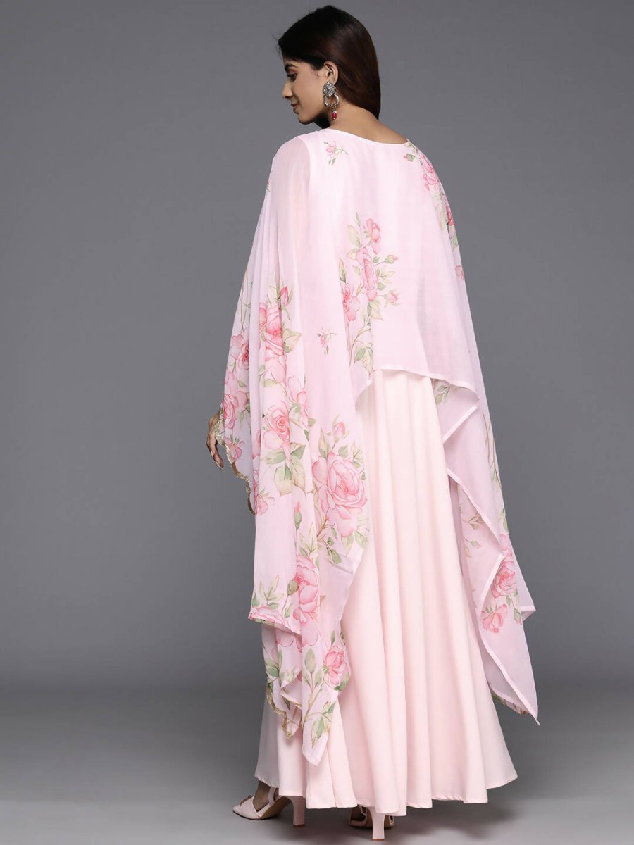 Ahalyaa Women's Traditional wear Dress - Pink