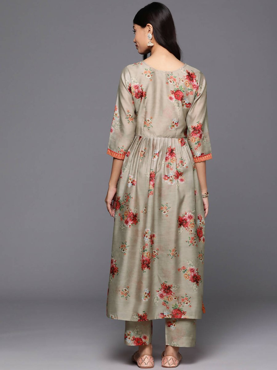 Ahalyaa Women's Traditional wear Kurta Set - Tan