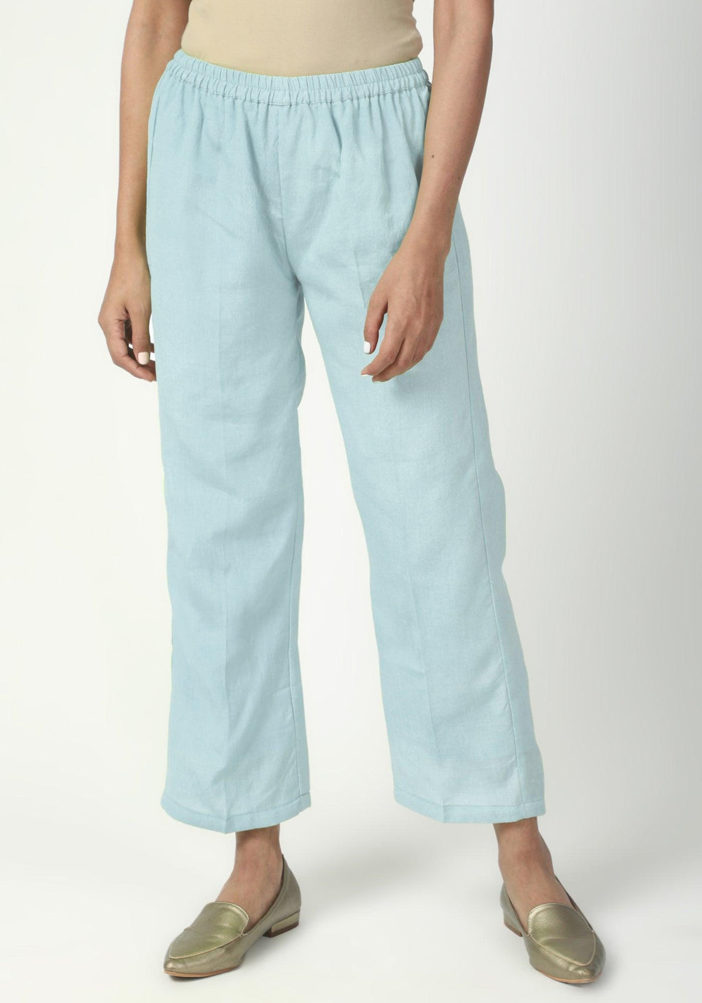 trueBrowns Gota Slit Kurta-Pant-Dupatta