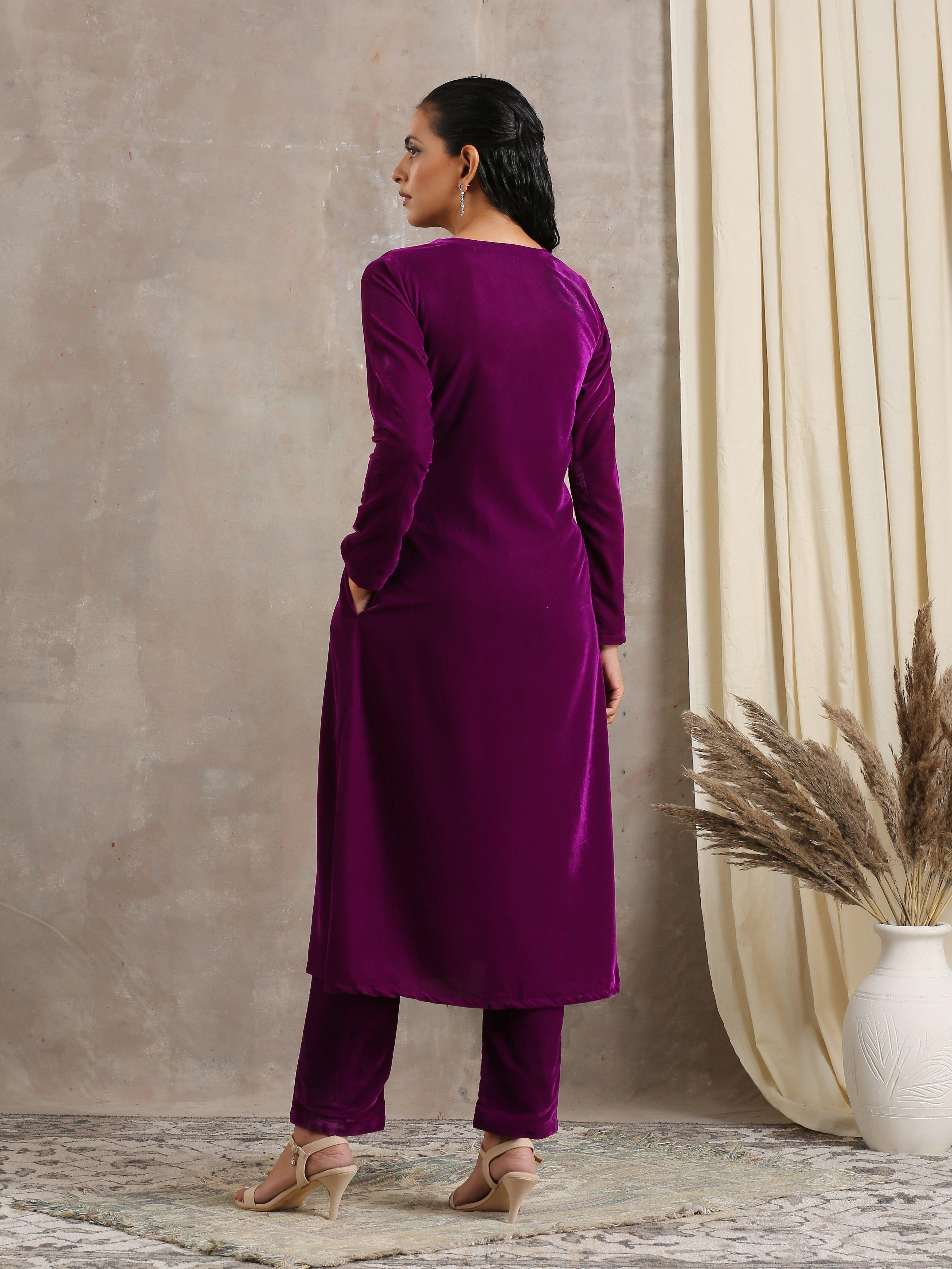 trueBrowns Wine Velvet Angrakha