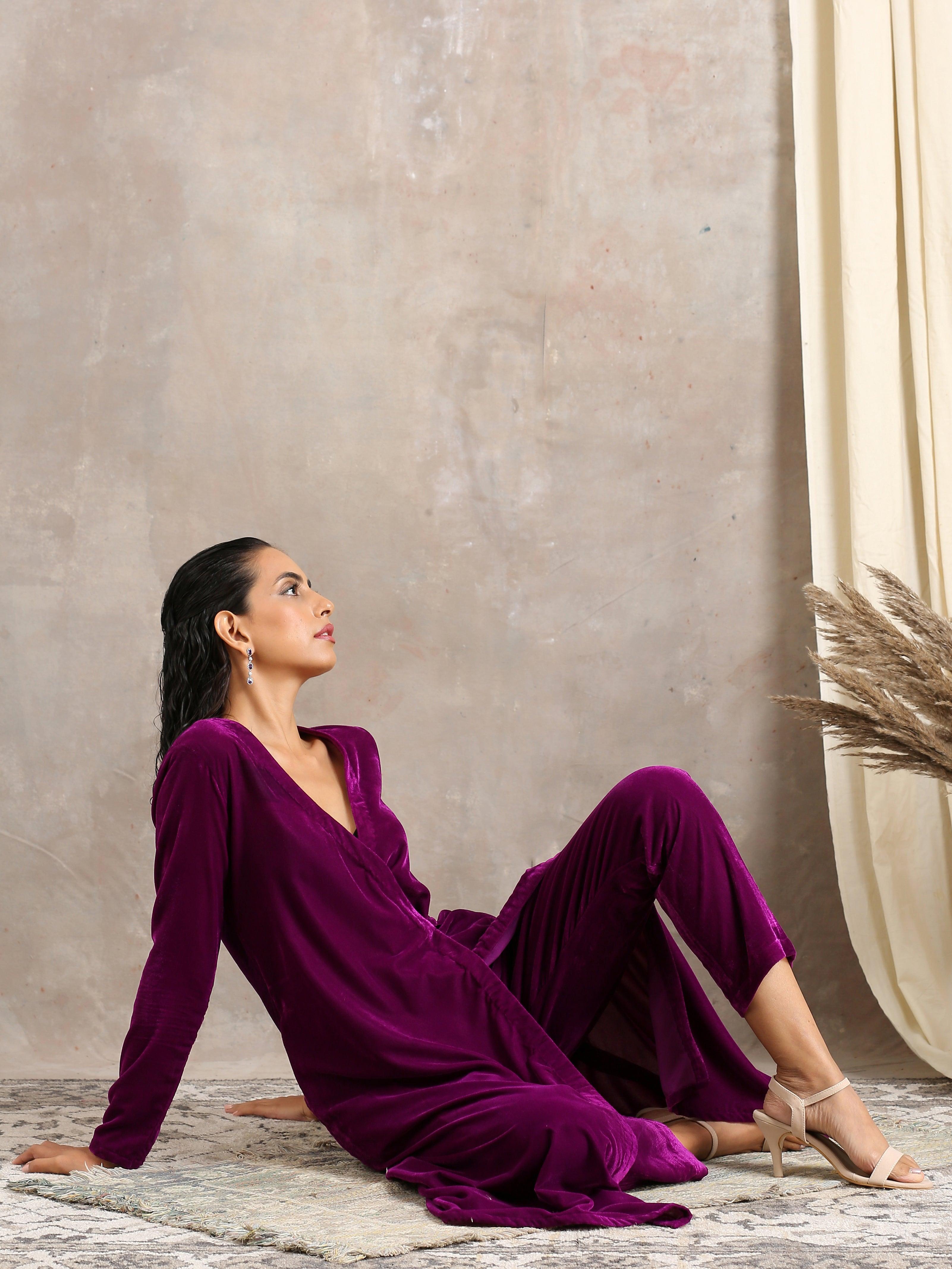 trueBrowns Wine Velvet Angrakha