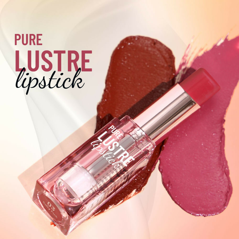 Swiss Beauty High Shine Finish Smooth Glide Pure Lustre Lipstick - 2 My Rose