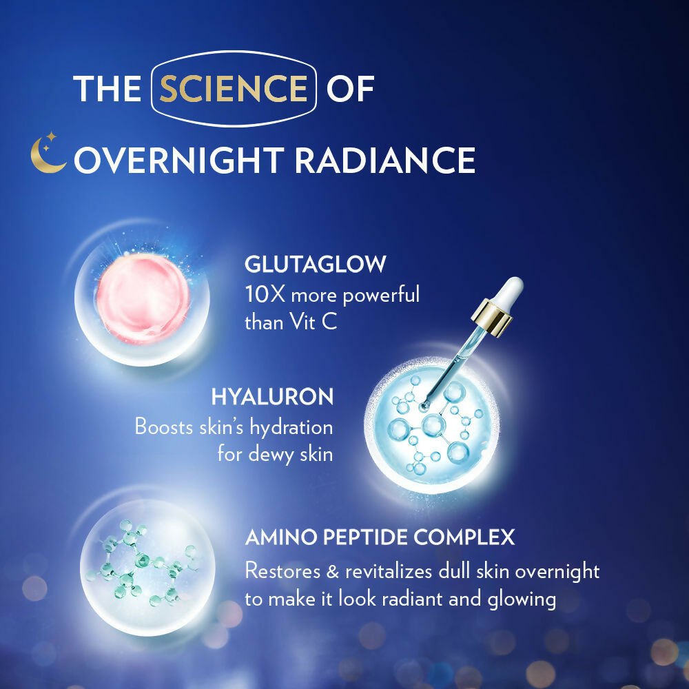 Vaseline Healthy Bright Daily Brightening Body Lotion & Gluta-Hya Overnight Radiance Serum-In-Lotion Combo