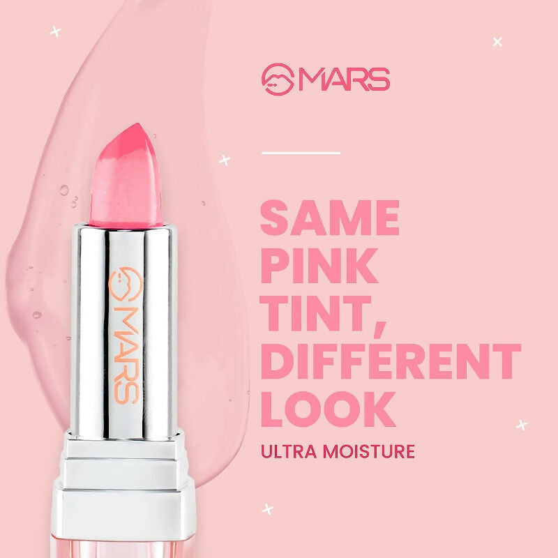 MARS Cosmetics Color Changing Hydratint Lip Balm With Pink Tint - Red