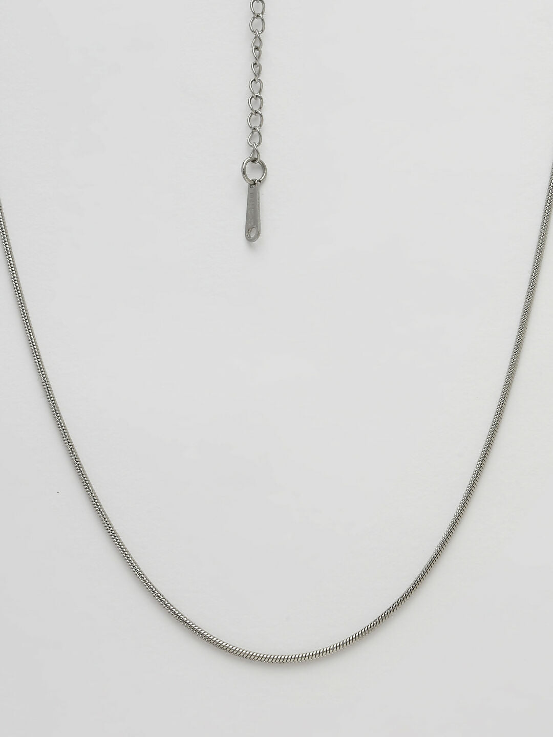 NVR Women's Set of 2 Silver & Gold Rhodium-Plated Minimal Chain