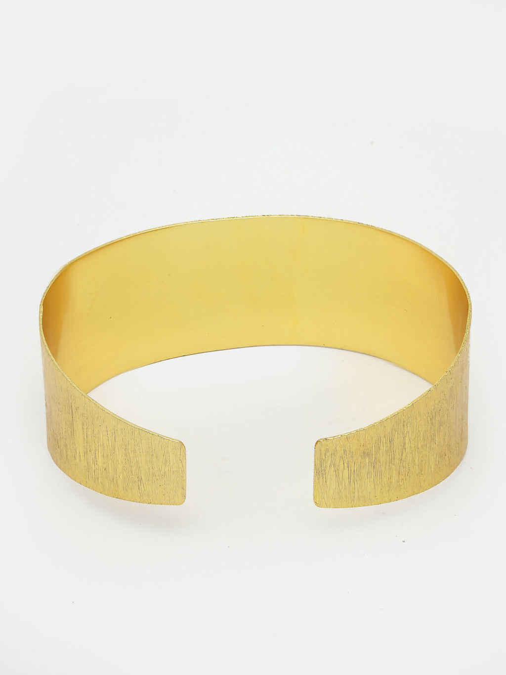 NVR Women Gold-Polished Western Cuff Bracelet